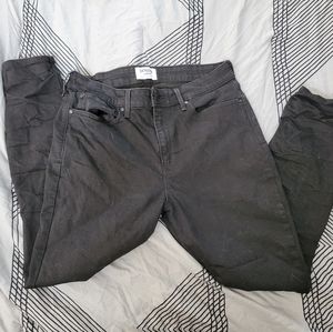 Denizen Black High Rise Jeans